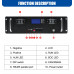 EASUN 51.2V (48v 5.12 kWh) 100Ah LifePo4 Thuisbatterij voor Hybride Omvormers