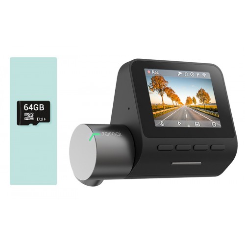 Adviseur omroeper nemen Xiaomi 70mai Dash Cam Pro - Full HD 1944P - Snelheid en coördinaten - GPS -  WiFi - Stem control (Engels)
